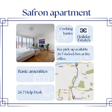 Sunny Safron Apartment Prag Exterior foto
