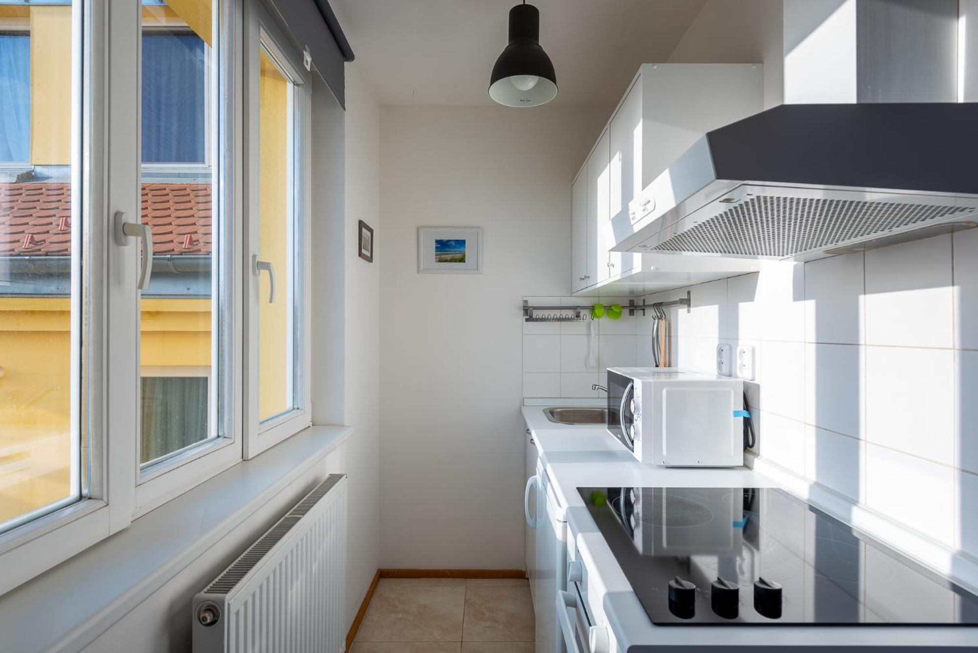 Sunny Safron Apartment Prag Exterior foto
