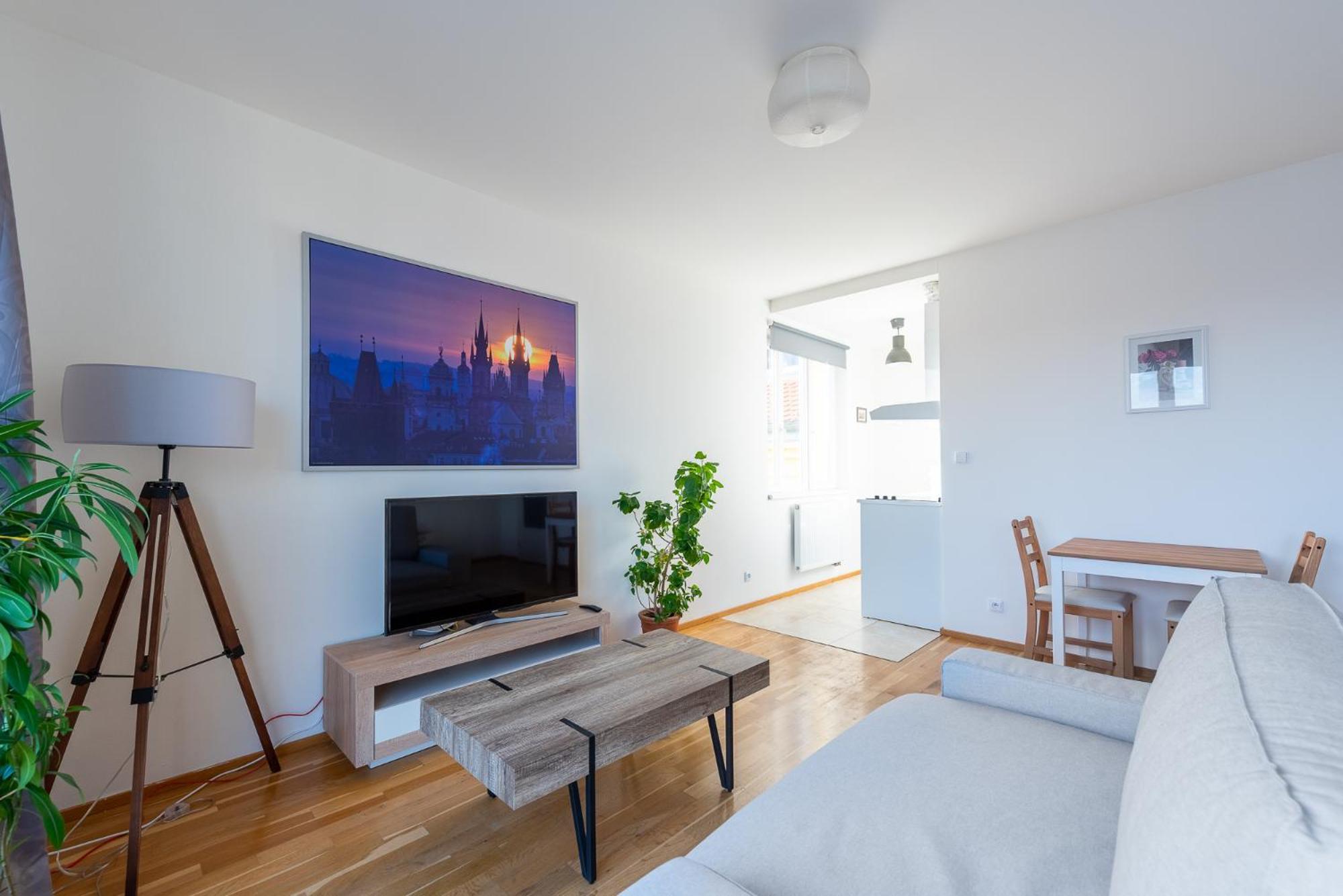 Sunny Safron Apartment Prag Exterior foto